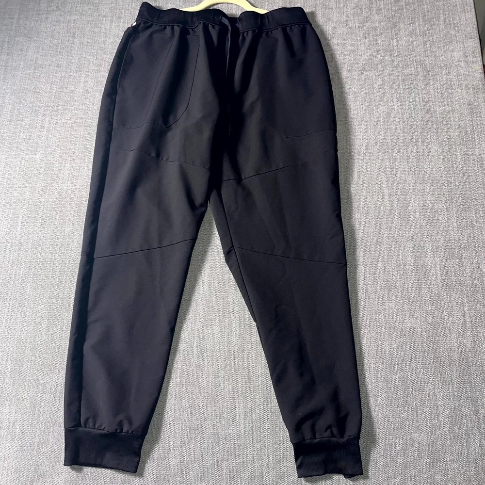 Russell Athletic Jogger Pants Mens L (36-38) Navy Dri-Power 360 Moisture-Wicking
